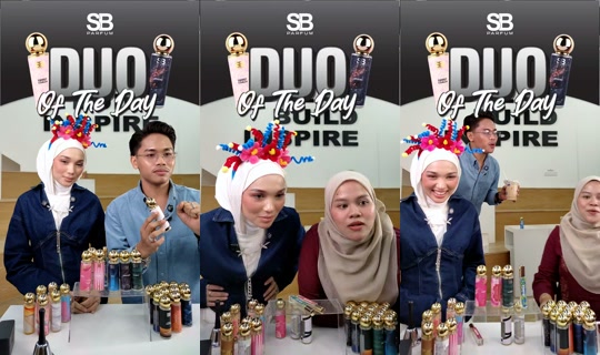 sbparfumhq TikTok Live — Aug 28, 2026, 1:52 PM