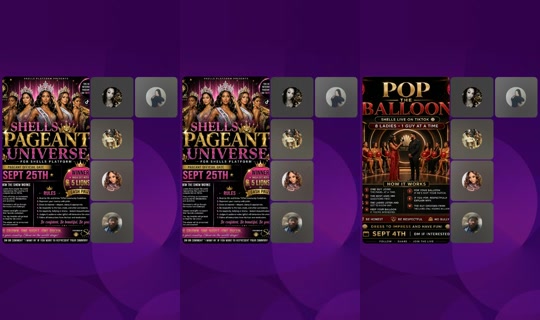 shelllyboss TikTok Live — Aug 30, 2026, 11:15 AM