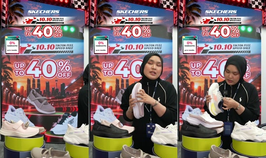 skechersmyflagship TikTok Live — Oct 4, 2026, 12:01 PM