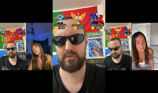 touchmyburrito TikTok Live — Aug 24, 2026, 6:07 PM