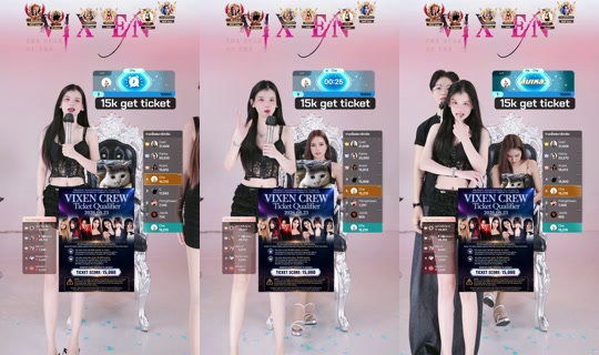 vixencrew1 TikTok Live — Aug 23, 2026, 10:40 AM