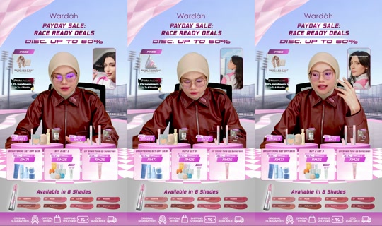 wardahbeauty_my TikTok Live — Oct 3, 2026, 5:03 AM