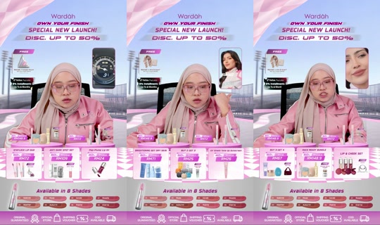wardahbeauty_my TikTok Live — Oct 3, 2026, 8:18 AM