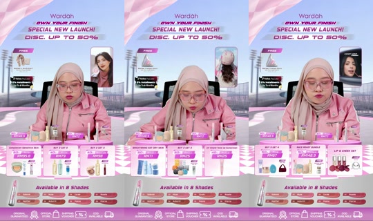 wardahbeauty_my TikTok Live — Oct 3, 2026, 8:48 AM