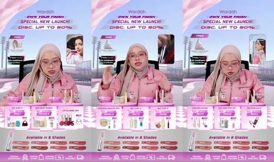 wardahbeauty_my TikTok Live — Oct 3, 2026, 9:20 AM