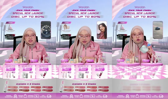wardahbeauty_my TikTok Live — Oct 3, 2026, 9:54 AM