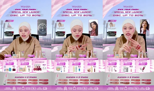 wardahbeauty_my TikTok Live — Oct 3, 2026, 10:47 AM