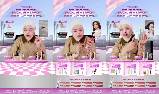 wardahbeauty_my TikTok Live — Oct 3, 2026, 11:30 AM