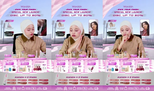 wardahbeauty_my TikTok Live — Oct 3, 2026, 11:51 AM