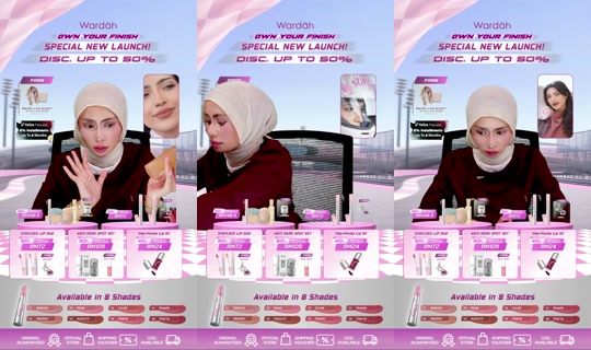 wardahbeauty_my TikTok Live — Oct 3, 2026, 3:06 PM
