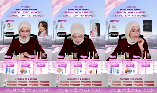 wardahbeauty_my TikTok Live — Oct 3, 2026, 3:57 PM