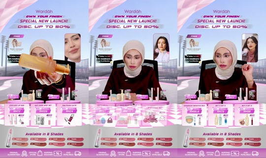 wardahbeauty_my TikTok Live — Oct 4, 2026, 1:49 AM