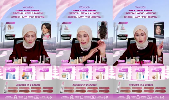 wardahbeauty_my TikTok Live — Oct 4, 2026, 2:55 AM