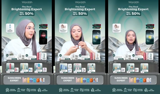 wardahbeauty_my TikTok Live — Oct 4, 2026, 10:01 AM
