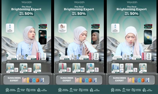 wardahbeauty_my TikTok Live — Oct 4, 2026, 12:15 PM