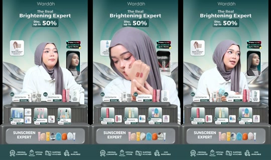 wardahbeauty_my TikTok Live — Oct 4, 2026, 6:16 PM