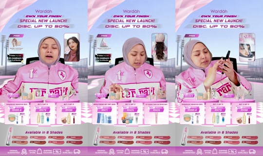 wardahbeauty_my TikTok Live — Oct 4, 2026, 10:17 PM