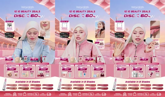 wardahbeauty_my TikTok Live — Oct 5, 2026, 4:15 AM