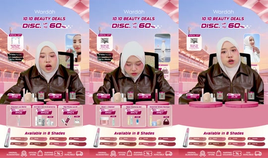 wardahbeauty_my TikTok Live — Oct 5, 2026, 7:54 AM