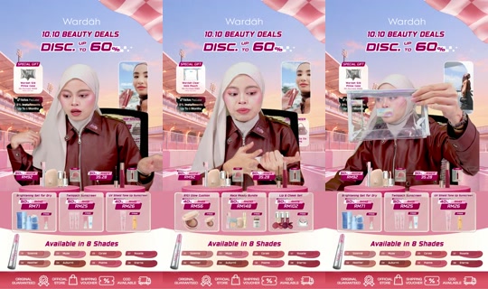 wardahbeauty_my TikTok Live — Oct 5, 2026, 8:25 AM