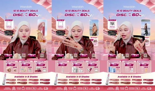 wardahbeauty_my TikTok Live — Oct 5, 2026, 9:16 AM