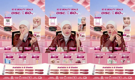 wardahbeauty_my TikTok Live — Oct 5, 2026, 12:17 PM