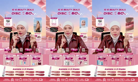 wardahbeauty_my TikTok Live — Oct 5, 2026, 1:07 PM