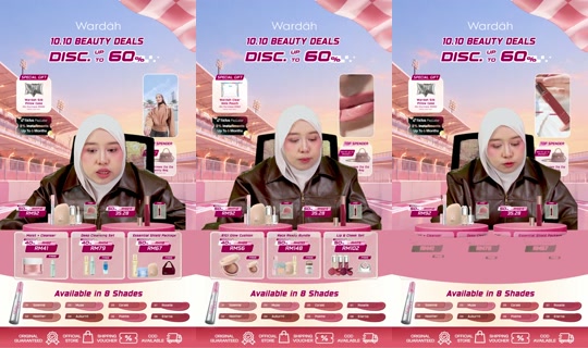 wardahbeauty_my TikTok Live — Oct 5, 2026, 3:42 PM