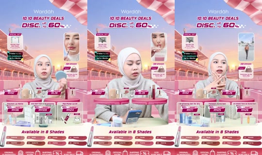 wardahbeauty_my TikTok Live — Oct 5, 2026, 6:21 PM