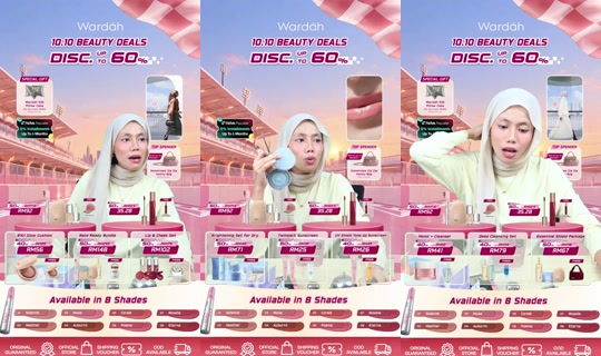 wardahbeauty_my TikTok Live — Oct 6, 2026, 12:02 AM