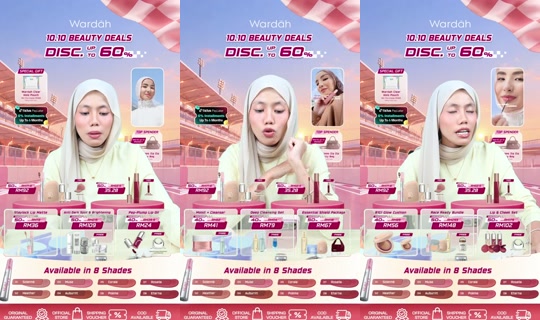 wardahbeauty_my TikTok Live — Oct 6, 2026, 12:46 AM