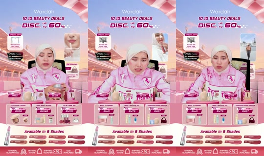 wardahbeauty_my TikTok Live — Oct 6, 2026, 8:17 PM