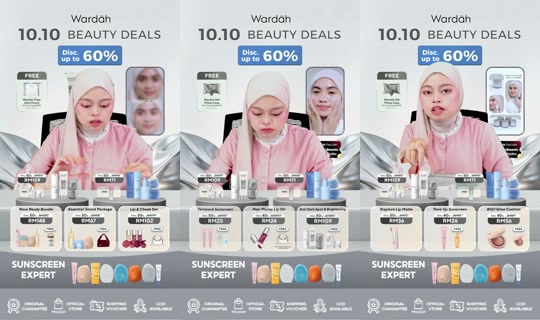 wardahbeauty_my TikTok Live — Oct 8, 2026, 6:52 AM