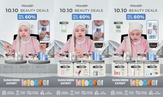 wardahbeauty_my TikTok Live — Oct 8, 2026, 7:15 AM