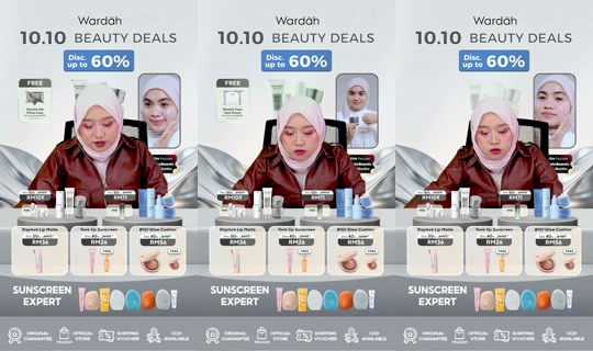 wardahbeauty_my TikTok Live — Oct 8, 2026, 8:56 AM
