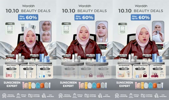wardahbeauty_my TikTok Live — Oct 8, 2026, 9:46 AM