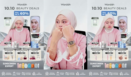 wardahbeauty_my TikTok live replay