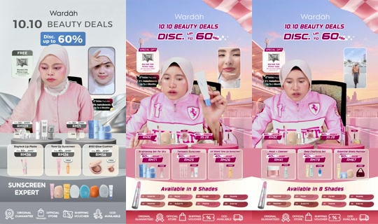 wardahbeauty_my TikTok Live — Oct 8, 2026, 11:58 AM