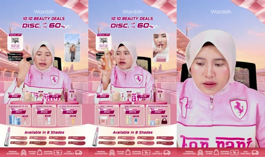 wardahbeauty_my TikTok Live — Oct 8, 2026, 1:04 PM