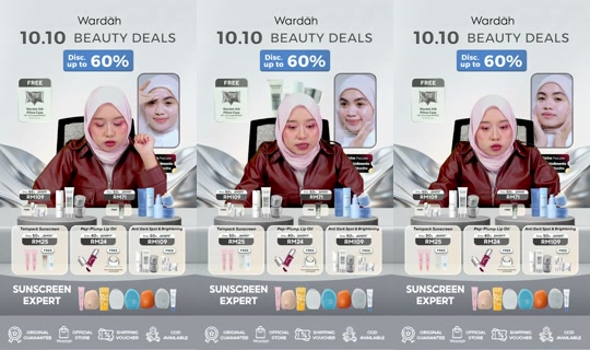 wardahbeauty_my TikTok Live — Oct 8, 2026, 3:00 PM