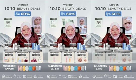 wardahbeauty_my TikTok Live — Oct 8, 2026, 3:51 PM