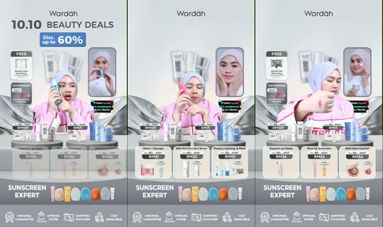 wardahbeauty_my TikTok Live — Oct 8, 2026, 8:14 PM