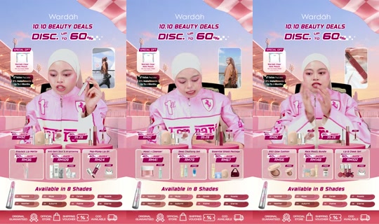 wardahbeauty_my TikTok Live — Oct 9, 2026, 7:56 AM