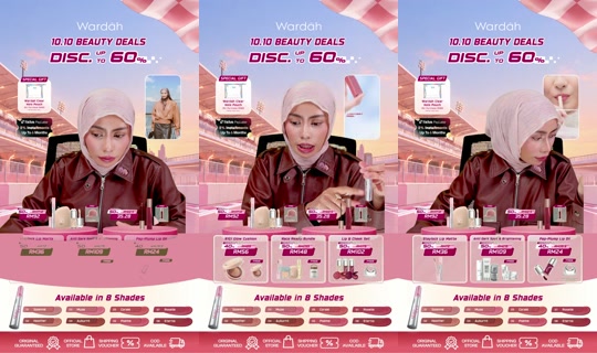 wardahbeauty_my TikTok Live — Oct 9, 2026, 9:03 AM