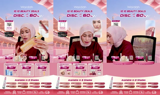 wardahbeauty_my TikTok Live — Oct 9, 2026, 3:25 PM