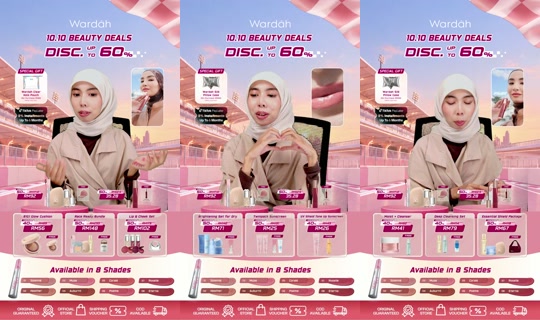 wardahbeauty_my TikTok Live — Oct 9, 2026, 5:06 PM
