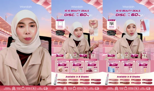 wardahbeauty_my TikTok Live — Oct 9, 2026, 5:57 PM