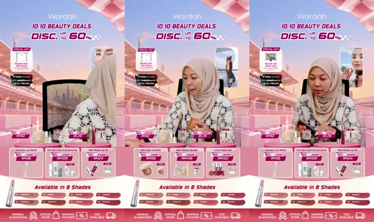 wardahbeauty_my TikTok Live — Oct 9, 2026, 7:57 PM